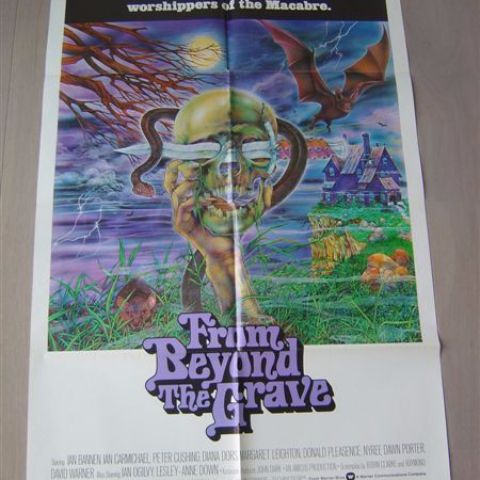 'From beyond the grave' int'l one-sheet